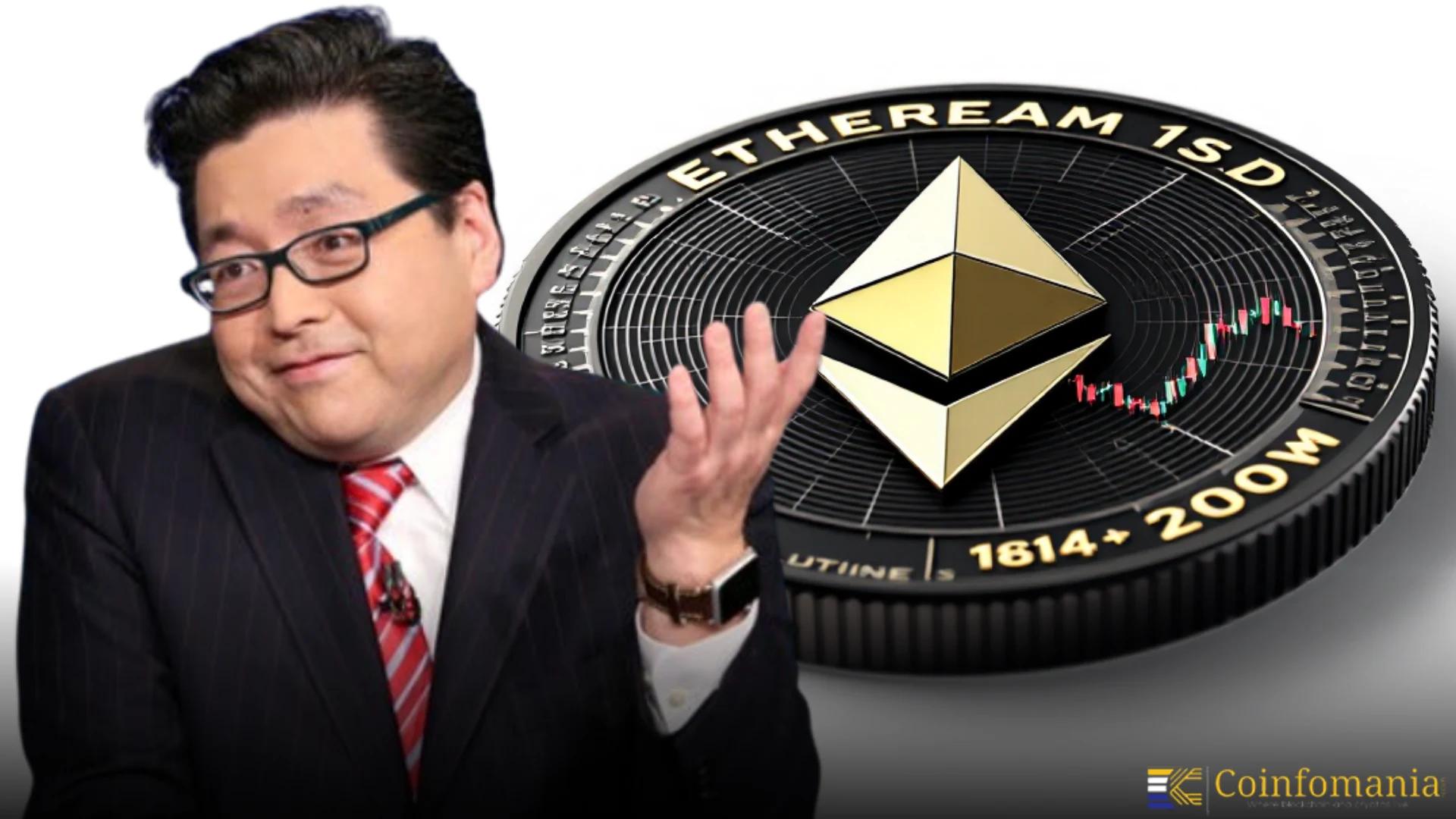 Tom Lee au premier plan avec un mouvement d’accumulation d’Ethereum
