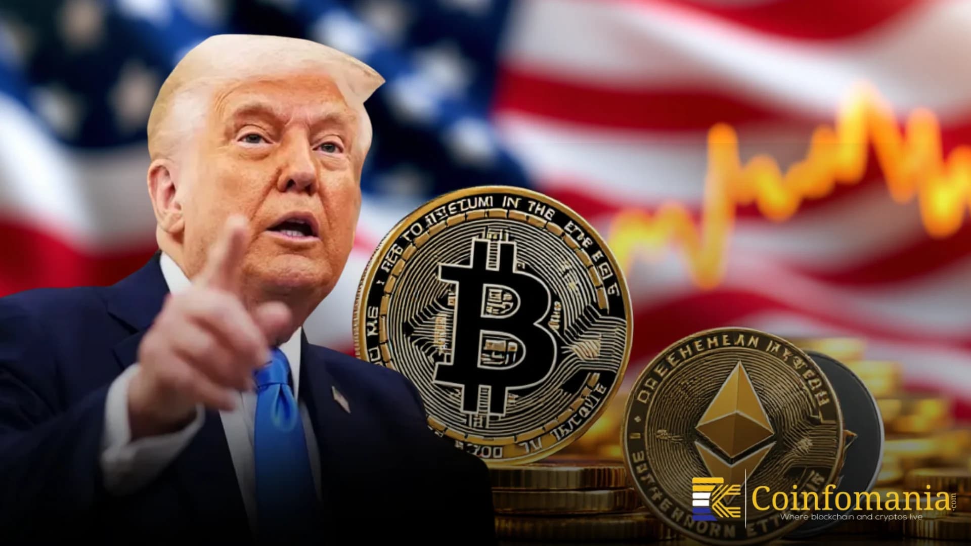 Trump sagt, dass der Schutz von Krypto für Amerika von entscheidender Bedeutung ist