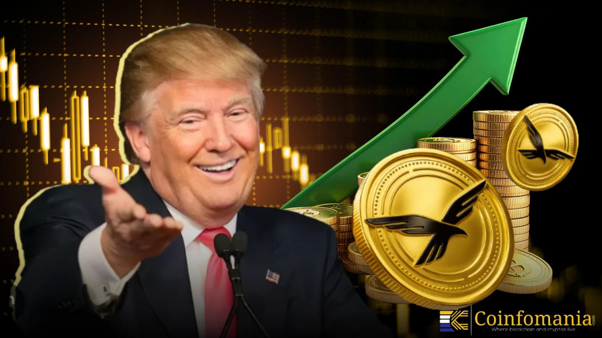Trump’s Entire Crypto Portfolio Sits on Ethereum, New Data Shows