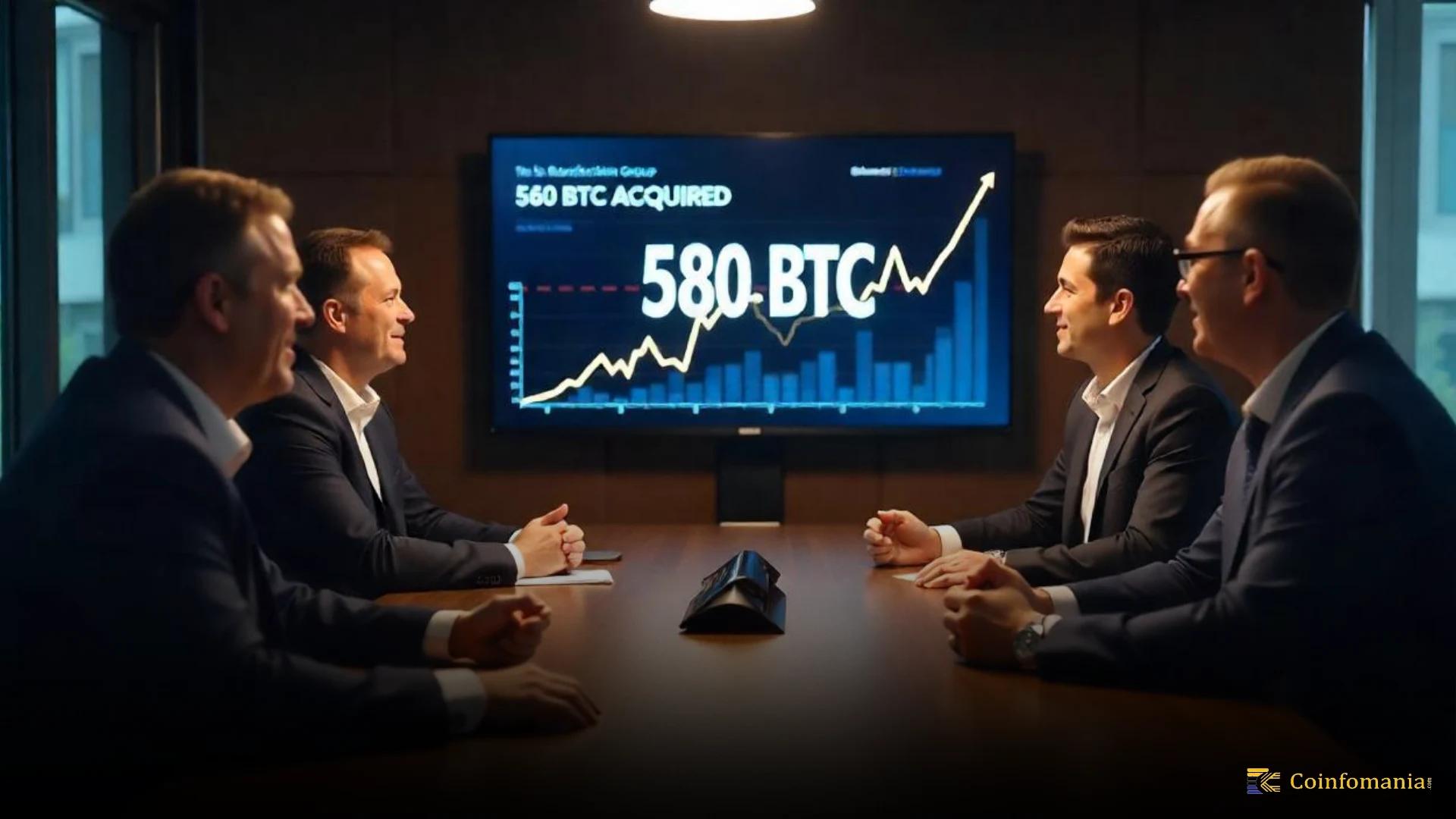$50M Bitcoin Gamble! The Blockchain Group Snaps Up 580 BTC in Bold Market Move