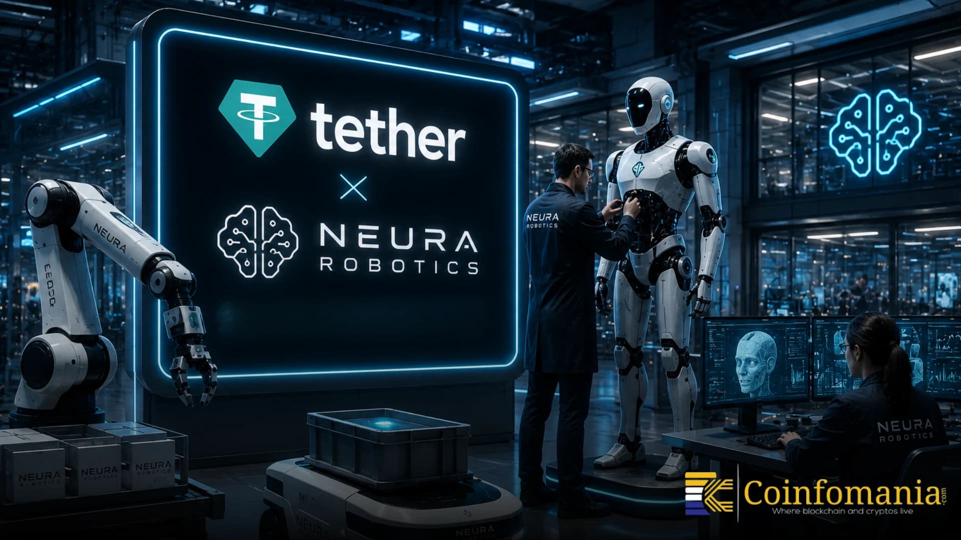 What Is Tether Building With This $1.4B Neura Robotics Bet?