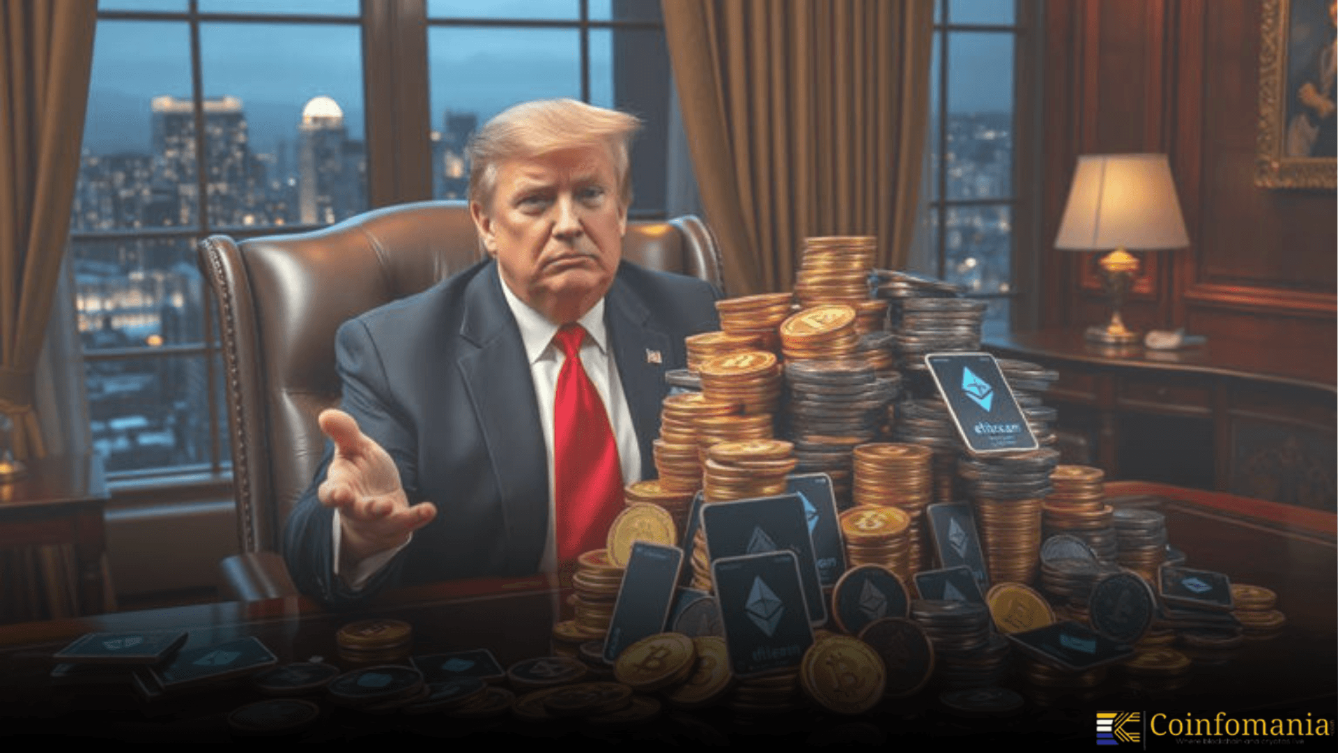 Trump’s Net Worth Hits $11 Billion, Fueled by Cryptocurrency