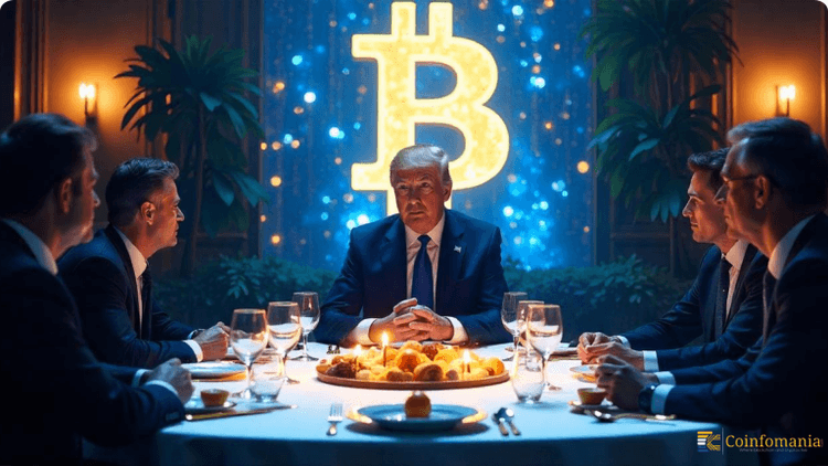 Trump’s $TRUMP Coin Dinner Sparks Ethics Debate Over Cryptocurrency and Political Access