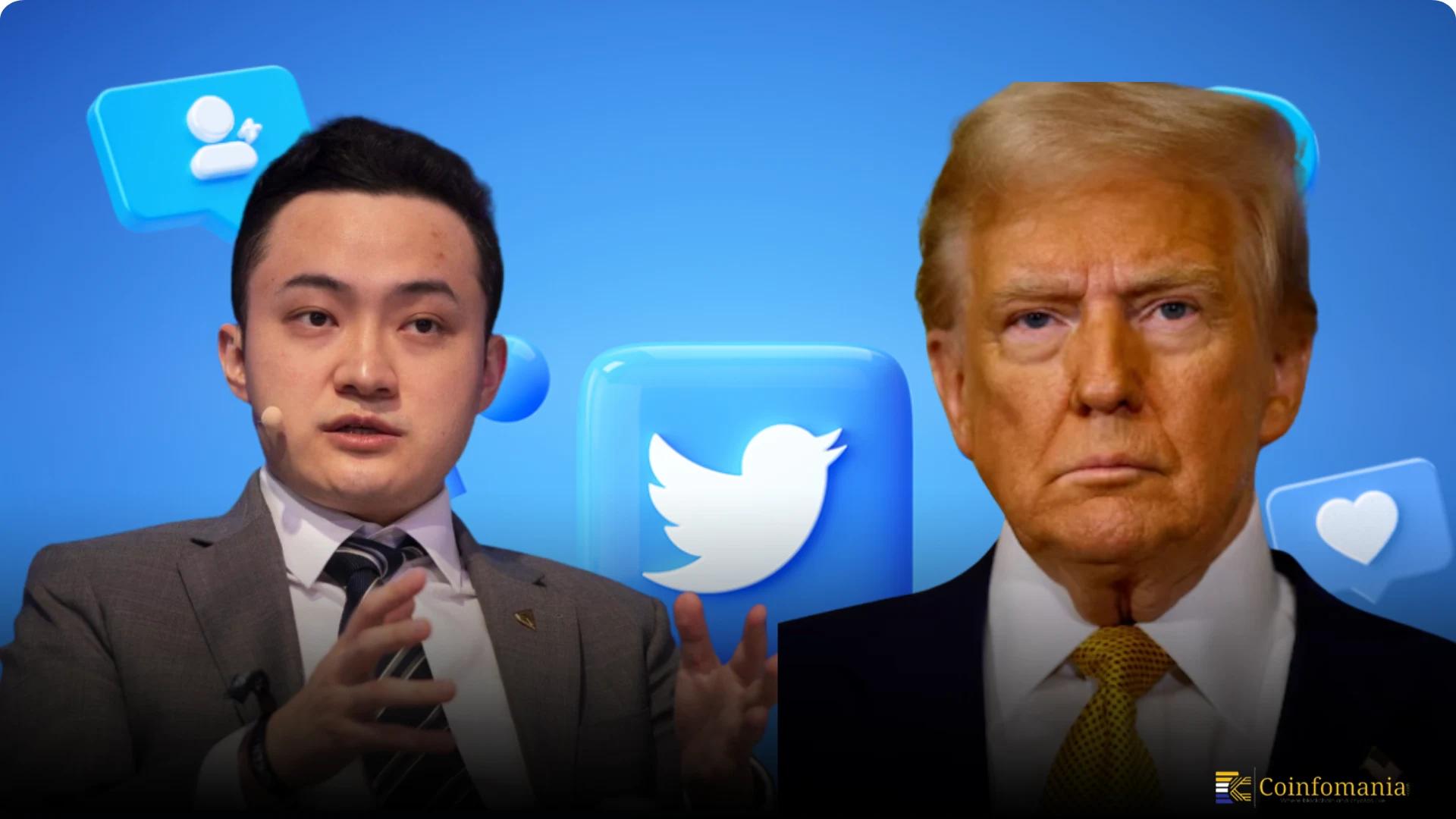 Justin Sun TRUMP Holding Sparks Speculation Ahead of Trump’s Gala Dinner for Token Holders