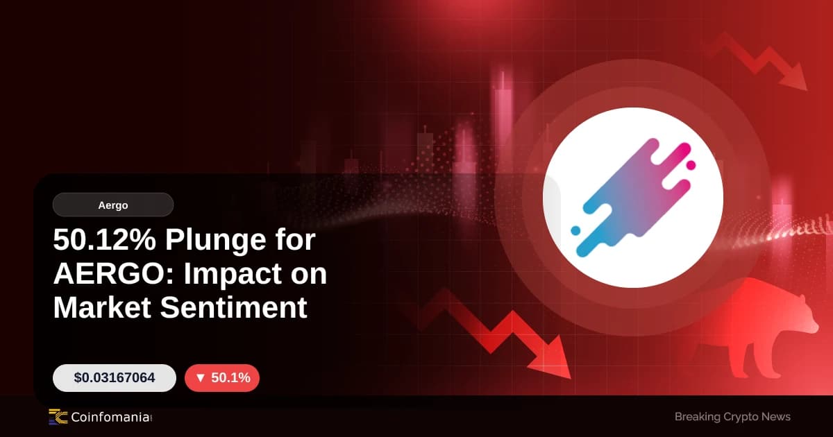 Падение AERGO на 50.12%: Влияние на рыночное настроение