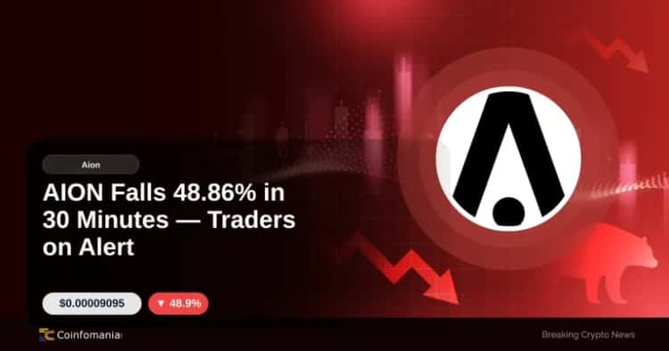 AION Falls 48.86% in 30 Minutes — Traders on Alert