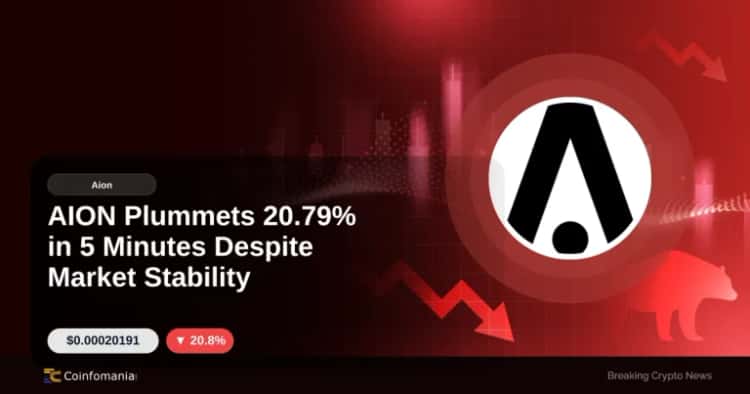 AION Plummets 20.79% in 5 Minutes Despite Market Stability