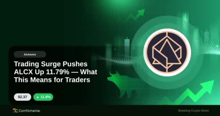 Trading Surge Pushes ALCX Up 11.79% — What This Means for Traders