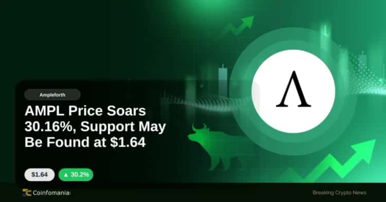 AMPL Price Soars 30.16%, Support May Be Found at $1.64