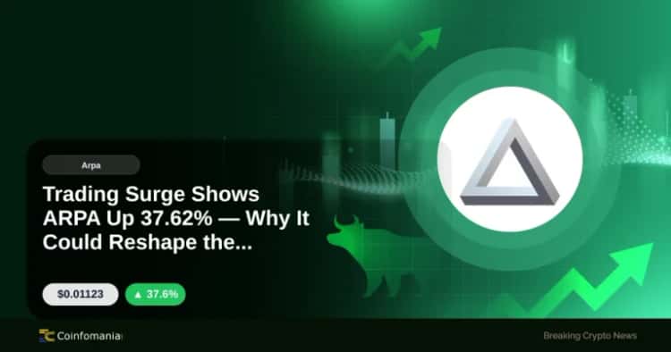 Trading Surge Shows ARPA Up 37.62% — Why It Could Reshape the Market