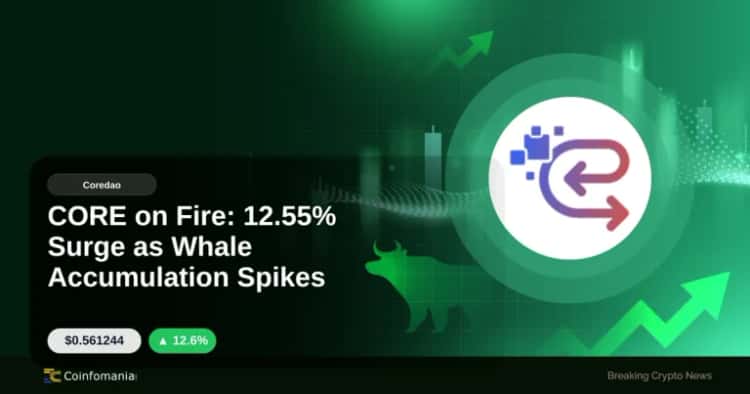 CORE on Fire: 12.55% Surge as Whale Accumulation Spikes