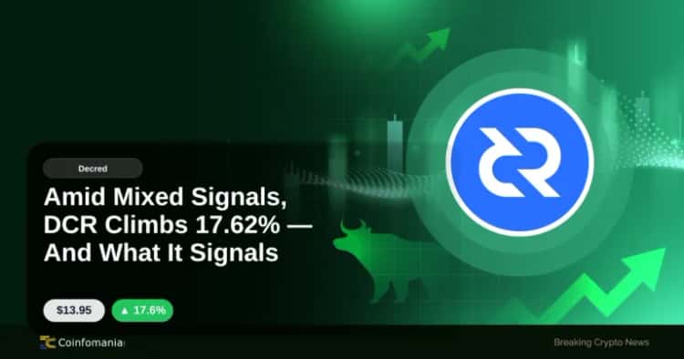 Amid Mixed Signals, DCR Climbs 17.62% — And What It Signals