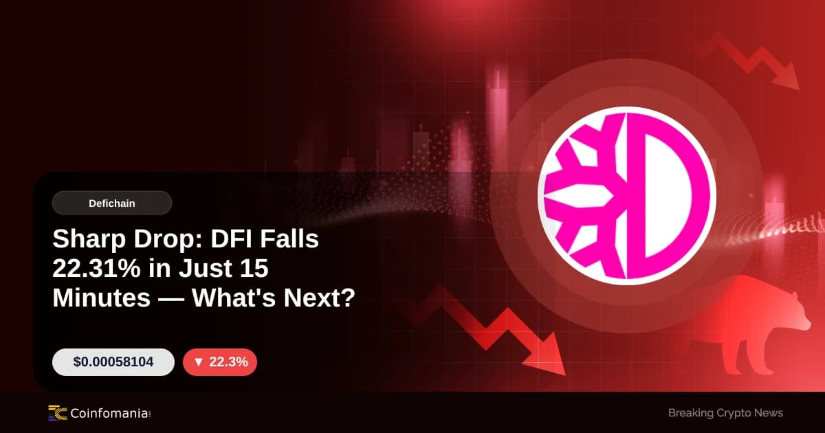 DFI 15 Dakikada %22,31 Düştü