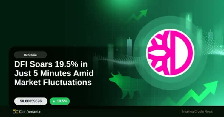 DFI Soars 19.5% in Just 5 Minutes Amid Market Fluctuations
