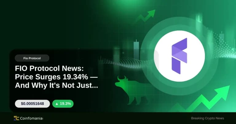 FIO Protocol News: Price Surges 19.34% — And Why It’s Not Just Hype