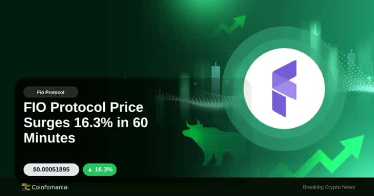 FIO Protocol Price Surges 16.3% in 60 Minutes