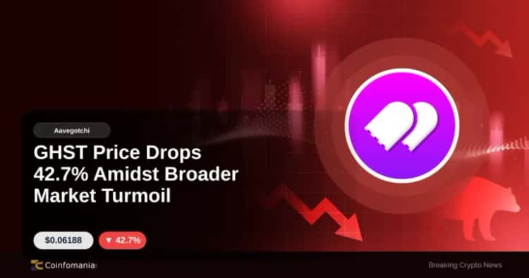 GHST Price Drops 42.7% Amidst Broader Market Turmoil