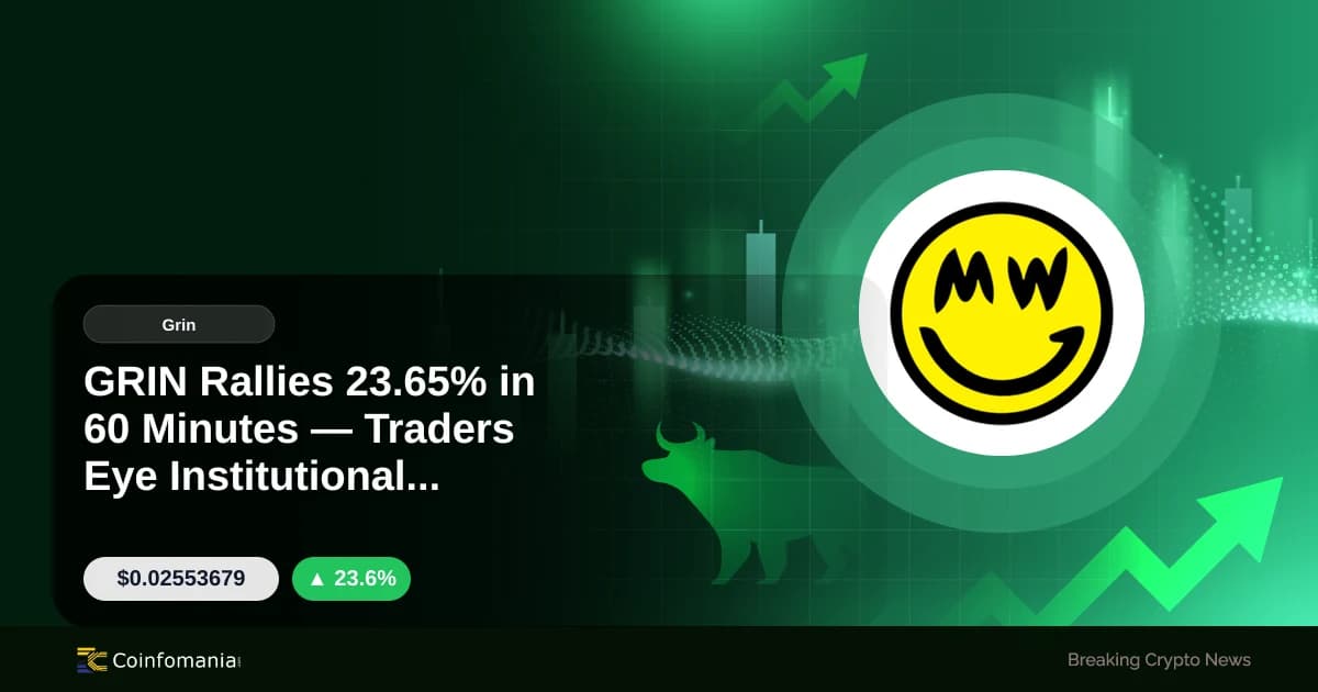 Grin 60 Dakikada %23,65 artış gösterdi.