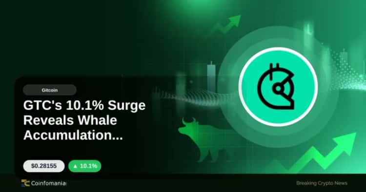 GTC’s 10.1% Surge Reveals Whale Accumulation Activity