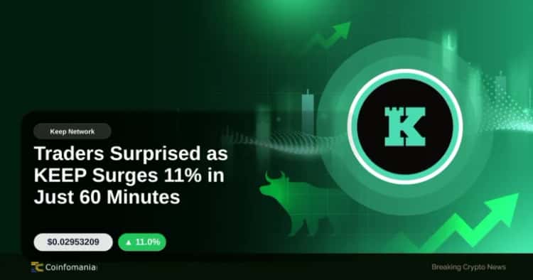 Traders Surprised as KEEP Surges 11% in Just 60 Minutes