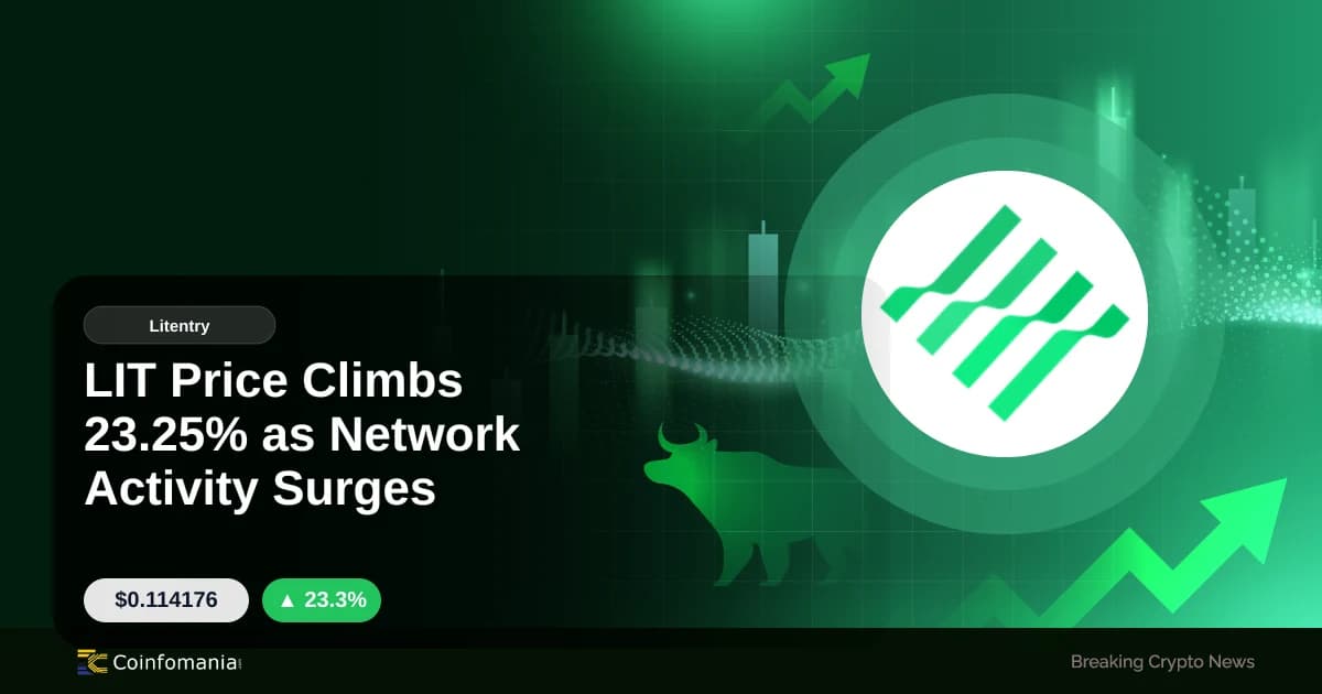 LIT Price Climbs 23.25% as Network Activity Surges