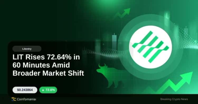 LIT Rises 72.64% in 60 Minutes Amid Broader Market Shift