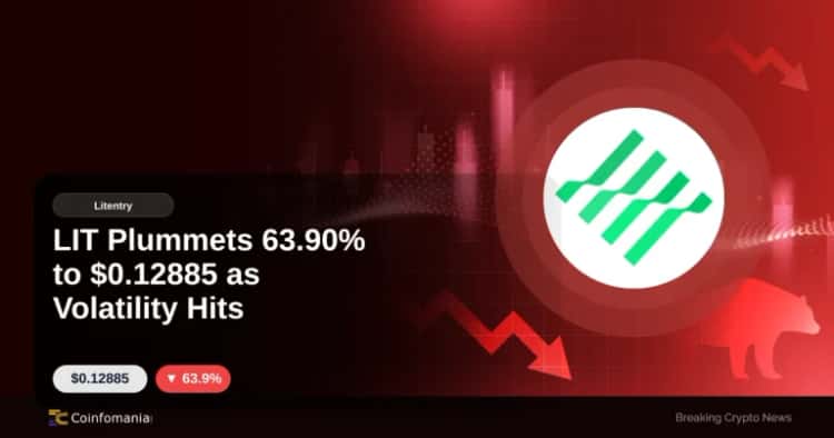 LIT Plummets 63.90% to $0.12885 as Volatility Hits