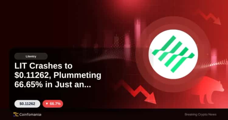 LIT Crashes to $0.11262, Plummeting 66.65% in Just an Hour