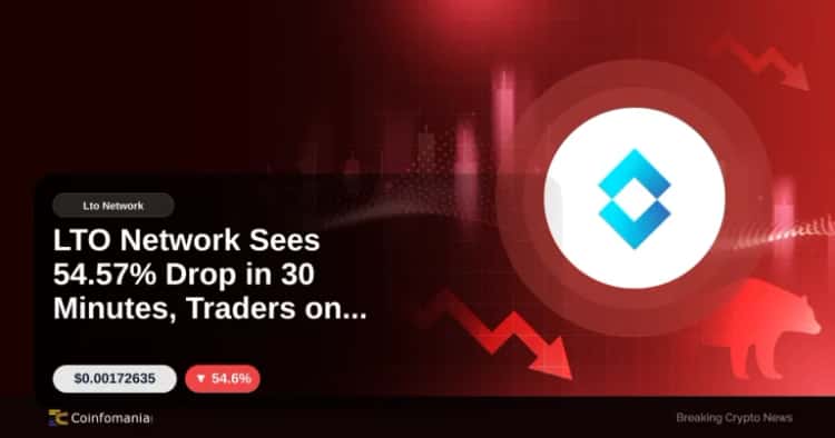 LTO Network Sees 54.57% Drop in 30 Minutes, Traders on Edge