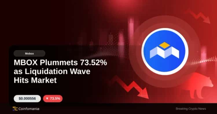 MBOX Plummets 73.52% as Liquidation Wave Hits Market