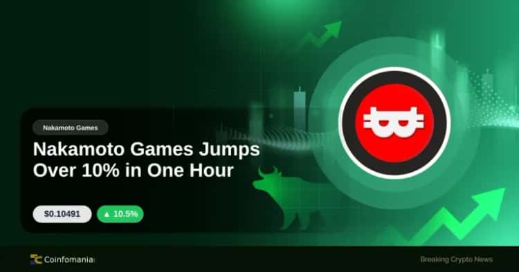 Nakamoto Games Jumps Over 10% in One Hour