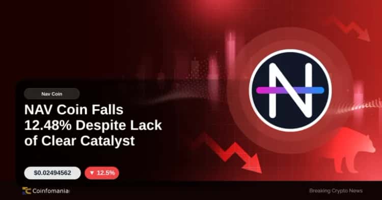 NAV Coin Falls 12.48% Despite Lack of Clear Catalyst