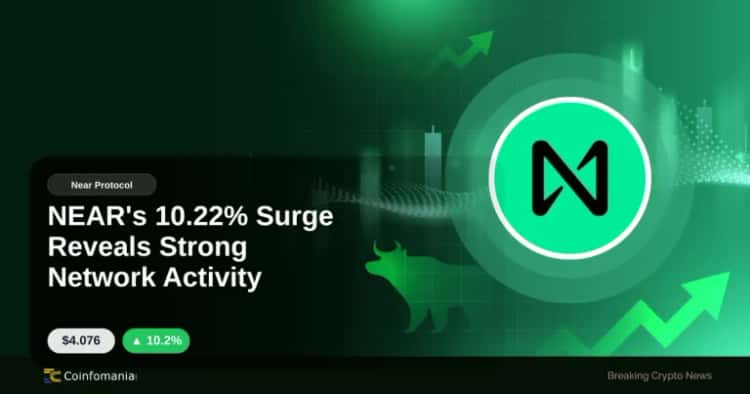 NEAR’s 10.22% Surge Reveals Strong Network Activity
