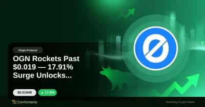 Los cohetes OGN pasaron de $0.019 17.91% El aumento desbloquea el potencial