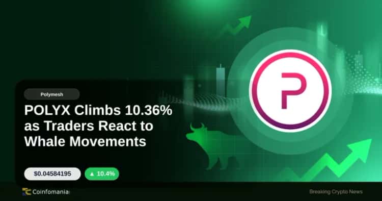 POLYX Climbs 10.36% as Traders React to Whale Movements
