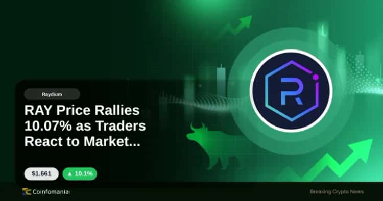 RAY Price Rallies 10.07% as Traders React to Market Dynamics