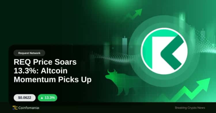 REQ Price Soars 13.3%: Altcoin Momentum Picks Up
