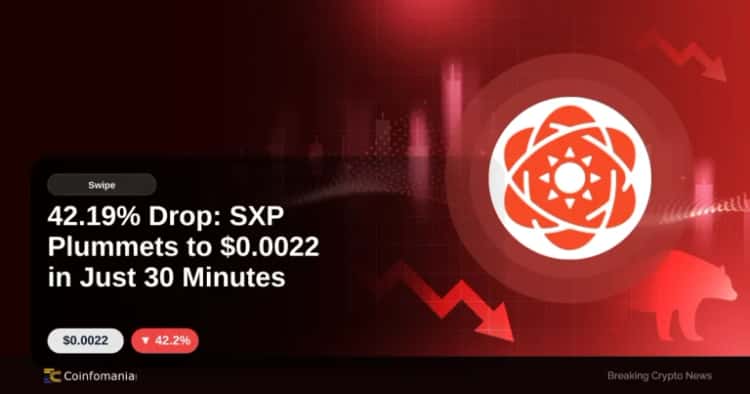 42.19% Drop: SXP Plummets to $0.0022 in Just 30 Minutes