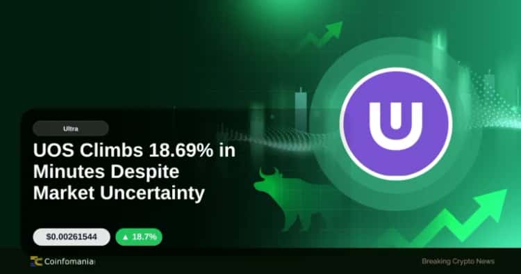 UOS Climbs 18.69% in Minutes Despite Market Uncertainty
