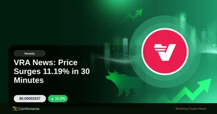VRA News: Price Surges 11.19% in 30 Minutes